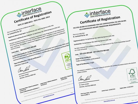 certificati FSC e PEFC